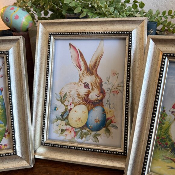 3 Vintage Easter Bunnie Pictures - Picture 9 of 15